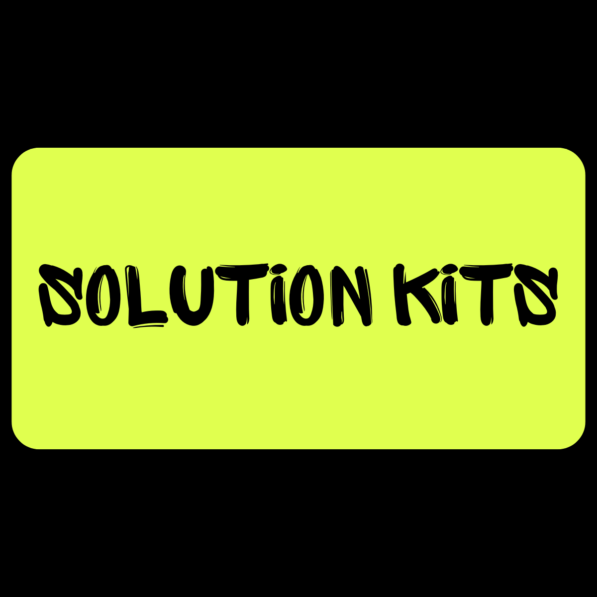 Schriftzug Solution Kits