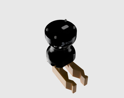 Rendering von einem Greifer mit angepassten Fingern
